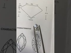 Lab Grown Marquise Diamond VVS-VS D-F Color IGI Certified