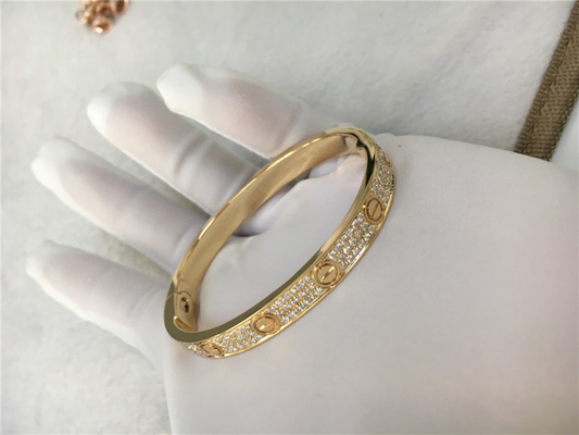 18K Yellow Gold Set Luxury Diamond Jewelry With 2 Carats Diamonds NO Gemstone
