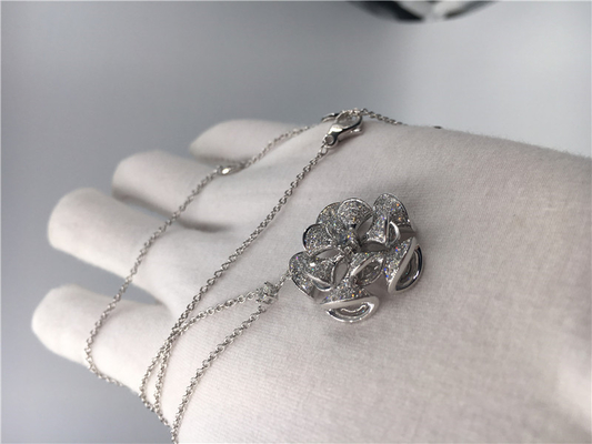 Divas' Dream Necklace Luxury Jewelry Jewelry 18K White Gold With Diamonds No Gemstone