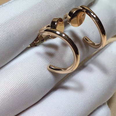 High End  Nail Earrings , Juste Un Clou Earrings 18K Rose Gold