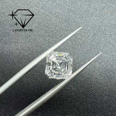 LuxuryShine VVS-VS 0.1-10CT Asscher Shape Lab Grown Diamond  D-F Color white diamond With IGI Certificate 3EX Cut Stones