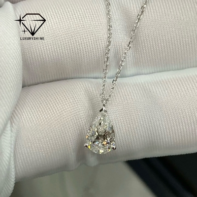 Luxury Diamond Necklace with VS2 Clarity and 18k/Rose Gold Plated Customized High Jewelry