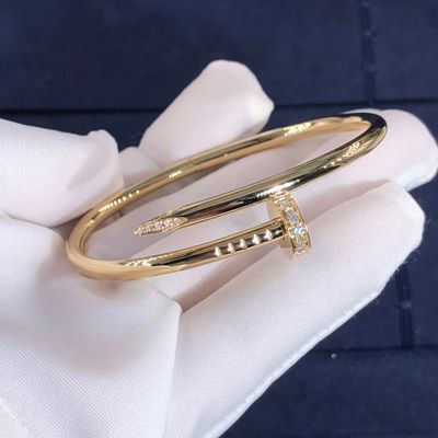 quality  18K Gold Car tier Juste Un Clou Bracelet Support Sample Order OEM factory