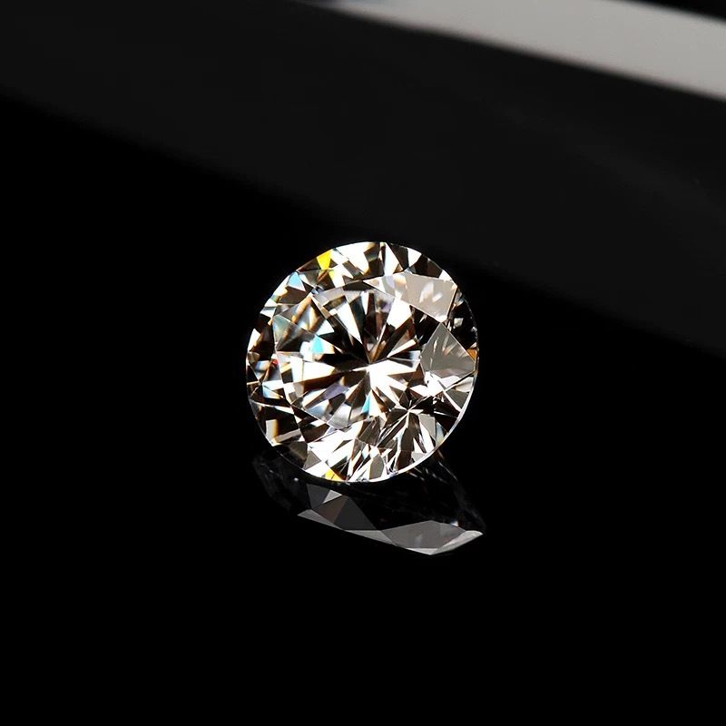 Quality LuxuryShine VS2 Round Shape Lab Grown Diamond 1CT 2CT 3CT 4CT 5CT D-F Color white diamond With IGI Certificate factory