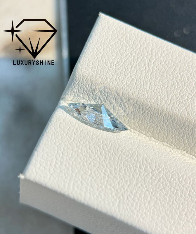 Quality LuxuryShine VVS2 Marquise Shape 0.3-15ct Lab Grown Diamond D-F Color 3EX Cut Stones With IGI Certificate Real Diamond factory
