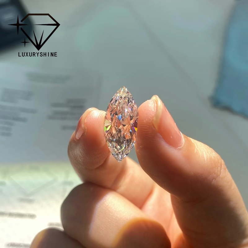Lab Grown Marquise Diamond VVS-VS D-F Color IGI Certified