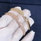 Women'S Cartier Panther Bracelet 18K Yellow/Rose/White Gold Real Natural VS Diamonds