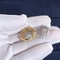 18k Gold Bvlgari Serpenti Viper Ring VS Diamonds For Women OEM ODM