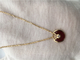 XS Model High End Custom Jewelry Amulette De  Necklace 18K Rose Gold Carnelian