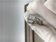 Customized Serpenti 18k White Gold Diamond Engagement Rings Classic