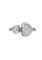 0.22 Carat Natural Diamonds 18K Chopard Happy Hearts Ring Handmade No Stone