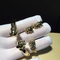 Onyx 18K Gold Bracelet Luxury Gold Jewelry Tsavorite Garnets With Diamond