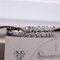 Italy Romance Serpenti Viper one-coil slim bracelet in 18K white gold set with full pavé diamonds Snake Bangle