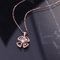 Italy Fiorever Necklace Luxury High Jewelry 18K Rose Gold Pendant set