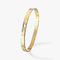 18K Yellow Gold Messika Move Noa Diamond Bangle Bracelet For Ladies