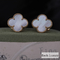 Magic Alhambra Earrings Van Cleef And Arpels White Mother Pearl VCARA43700