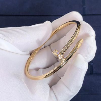 Quality 18K Gold Car tier Juste Un Clou Bracelet Support Sample Order OEM factory