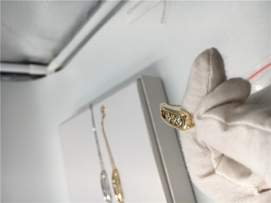 Quality Paris Moving Diamond Bracelet , Classical White Gold And Diamond Bracelet factory