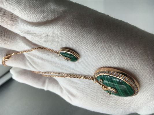 Quality Malachite High End Custom Jewelry Amulette De  Necklace For Women factory