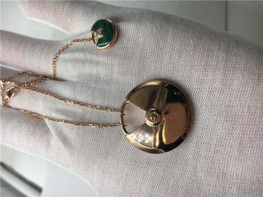 Quality Malachite High End Custom Jewelry Amulette De  Necklace For Women factory