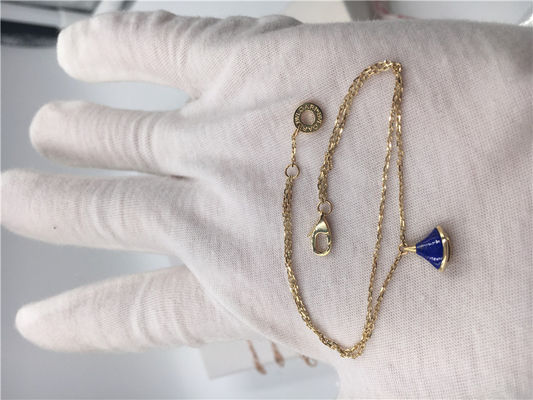 Quality 18K Yellow Gold Luxury Jewelry Jewelry Divas Dream Bracelet BR857290 With Lapis Lazuli factory