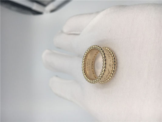 Quality Simple Men / Women 18K Gold Ring No Diamond / Gemstone For Wedding / Engagement factory