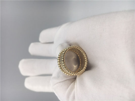 Quality Simple Men / Women 18K Gold Ring No Diamond / Gemstone For Wedding / Engagement factory
