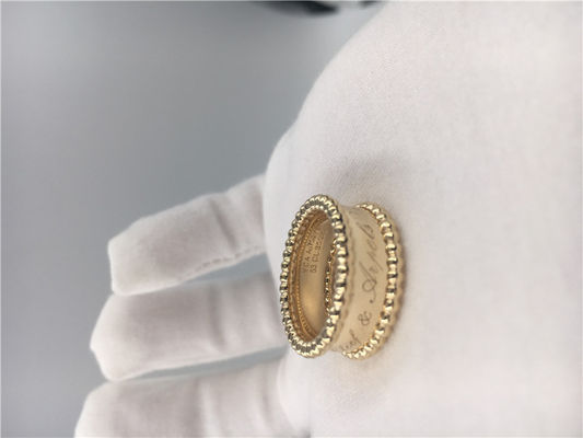 Quality Simple Men / Women 18K Gold Ring No Diamond / Gemstone For Wedding / Engagement factory