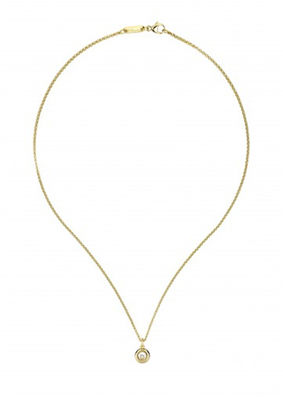 Quality 18K Yellow Gold Chopard Jewelry 42cm Length Luxury With 0.05 Carat Diamond factory