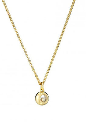 Quality 18K Yellow Gold Chopard Jewelry 42cm Length Luxury With 0.05 Carat Diamond factory