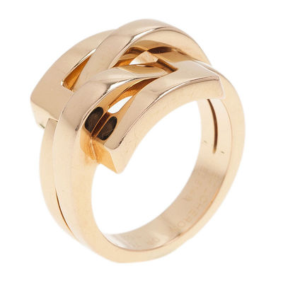 Quality Customized Women's Gold Ring Size 52 / 1.4cm Width No Diamond New Condition factory