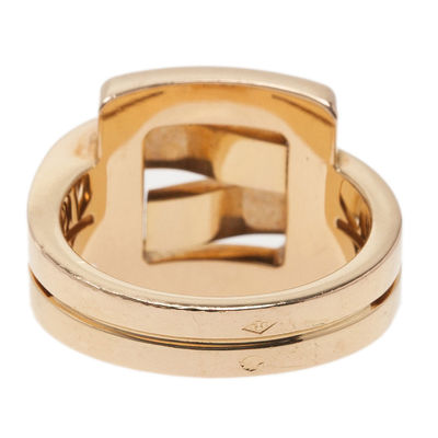 Quality Customized Women's Gold Ring Size 52 / 1.4cm Width No Diamond New Condition factory