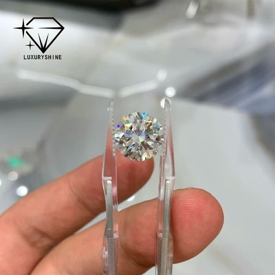 Quality LuxuryShine VS1 Lab Grown Diamond 1ct 2ct 3ct 4ct 5ct Round Cut White Excellent Cut IGI Certified factory