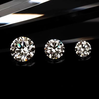 Quality LuxuryShine VS2 Round Shape Lab Grown Diamond 1CT 2CT 3CT 4CT 5CT D-F Color white diamond With IGI Certificate factory