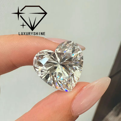 Quality LuxuryShine VVS2 White Heart Excellent Cut Lab Grown Diamond 1CT 2CT 3CT 4CT 5CT Support Special Customization factory