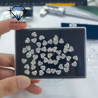 Quality LuxuryShine VS2 Heart Excellent Cut Lab Grown Diamond Real Diamonds & Wedding Jewelry & Customized Jewelry Support Special Customization factory