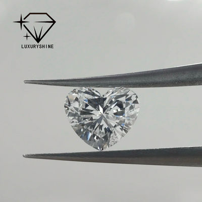 Quality LuxuryShine VVS1-VS2 Heart Excellent Cut Lab Grown Diamond Real Diamonds & Wedding Jewelry & Customized Jewelry Support Special Customization factory