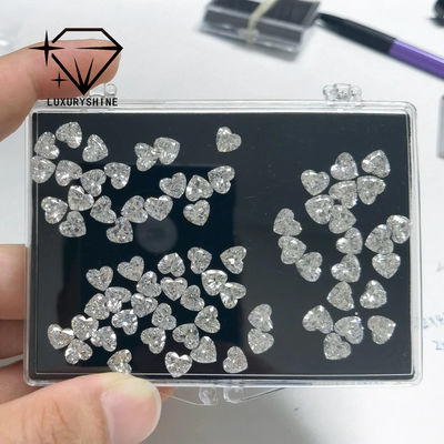 Quality LuxuryShine VVS1-VS2 Heart Excellent Cut Lab Grown Diamond Real Diamonds & Wedding Jewelry & Customized Jewelry Support Special Customization factory