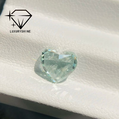 Quality LuxuryShine Pink / Yellow / Green Heart Cut Lab Grown Diamond VVS-VS Real Diamonds & Wedding Jewelry & Customized Jewelry factory