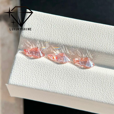 Quality LuxuryShine 1-15CT Fancy pink Pear cut Lab Grown Diamond VVS-VS Loose Diamonds  & Wedding Jewelry & Customized jewelry ﻿ factory
