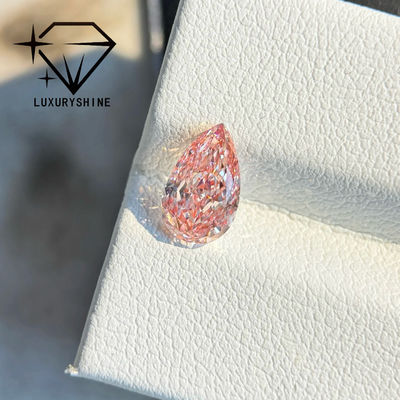 Quality LuxuryShine 1-15CT Fancy pink Pear cut Lab Grown Diamond VVS-VS Loose Diamonds  & Wedding Jewelry & Customized jewelry ﻿ factory
