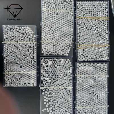 Quality LuxuryShine VS1-VS2 Lab Grown Diamond Loose Diamonds Heart/Princess/Oval/Round/Cushion/Pear/Asscher Customized jewelry factory