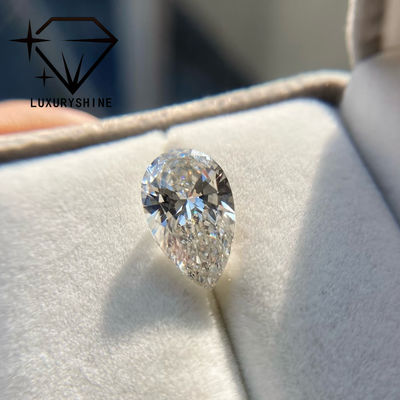 Quality Lab Grown Pear Diamond VVS-VS Clarity D-F Color IGI Certified factory