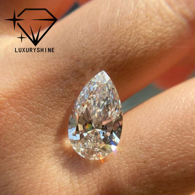 Quality Lab Grown Pear Diamond VVS-VS Clarity D-F Color IGI Certified factory
