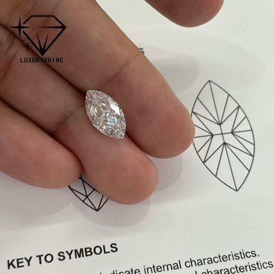 Quality Lab Grown Marquise Diamond VVS-VS D-F Color IGI Certified factory