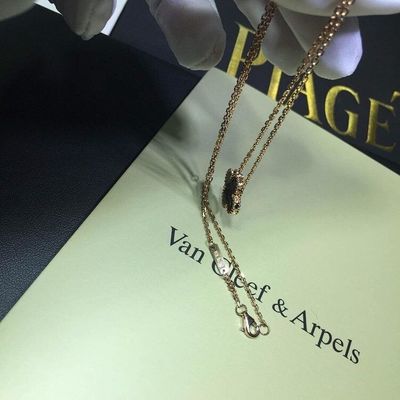 Quality Van Cleef Arpels Luxury Gold Jewelry Sweet Alhambra Pendant Yellow Gold Mother Of Pearl factory