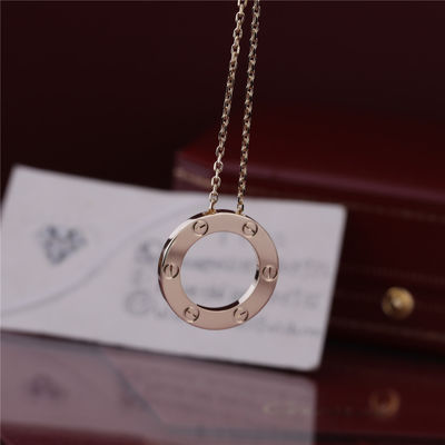 Quality B7014200 Classic Luxury Jewelry Love Necklace 18K Yellow Gold factory