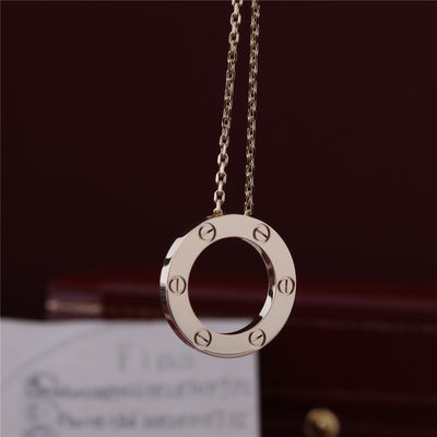 Quality B7014200 Classic Luxury Jewelry Love Necklace 18K Yellow Gold factory