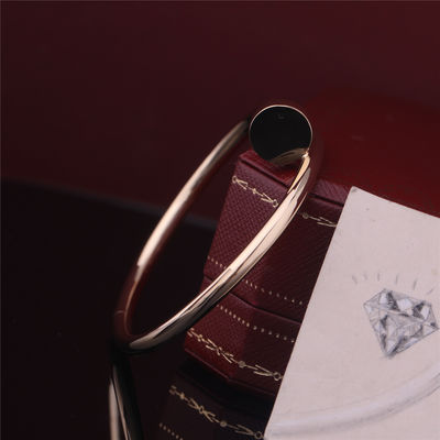 Quality Luxury Brand Gold Jewelry Juste Un Clou Bracelet 18K Yellow Gold factory