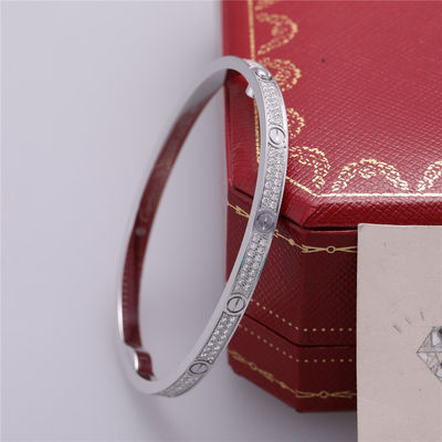 Quality N6710817 Love Bracelet Small Model Pavé White Gold Diamonds factory